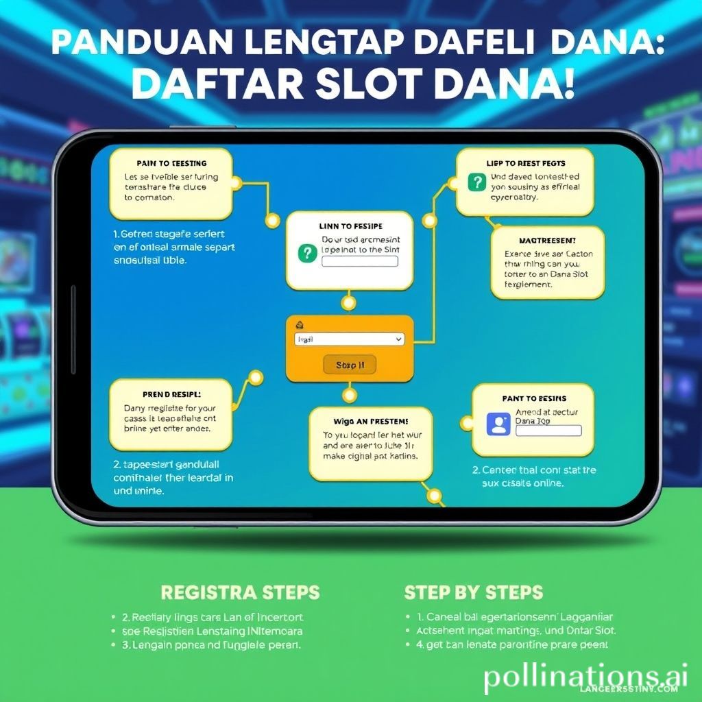 Panduan Lengkap Daftar Slot Dana: Langkah demi Langkah
